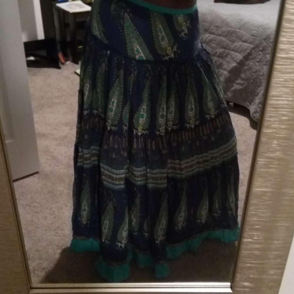 "Pattern Skirt" "Flowy skirt"